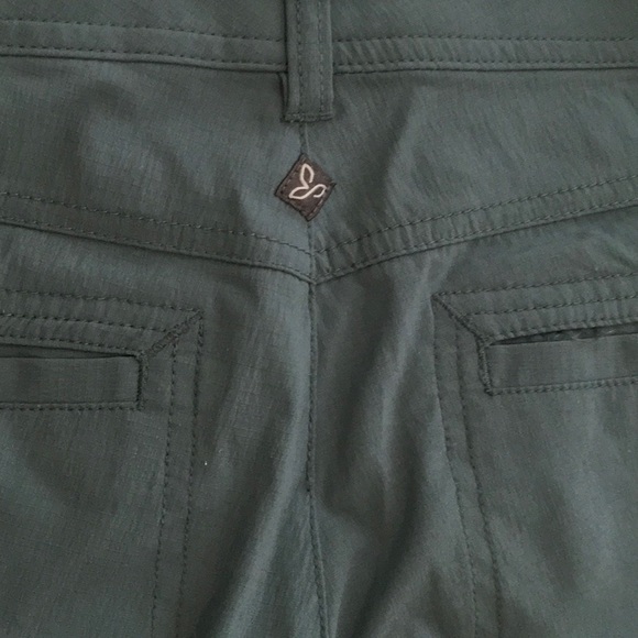 Prana Ravenna Knickers NWOT - dark teal green - size 6 - Picture 10 of 12